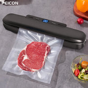 Vacuum Sealer Food Vacuum Packaging Machine Small Vacuum Sealer Machine With Free 50pcs Vacuum Bags Plastic Bags Sealer