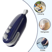 Mini Bag Sealer USB Rechargeable Bag Sealer Portable Handheld Heat Vacuum Food Sealer For Plastic Bags Snack Bags