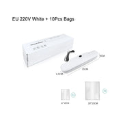 Vacuum Sealer Food Vacuum Packaging Machine Small Vacuum Sealer Machine With Free 50pcs Vacuum Bags Plastic Bags Sealer