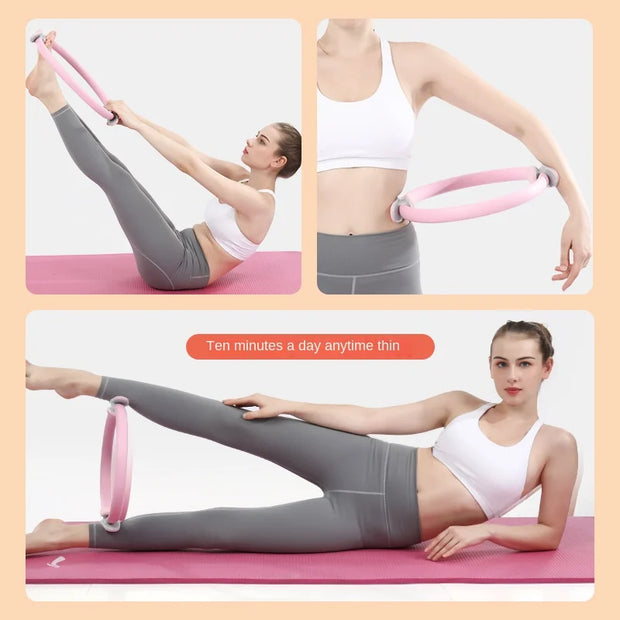 Pilates Circle Pelvic Floor Fitness Equipment Open Back Thin Legs Magic Circle Yoga Circle Assistive Tools Supplies